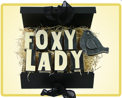 Foxy Lady Message in a Box